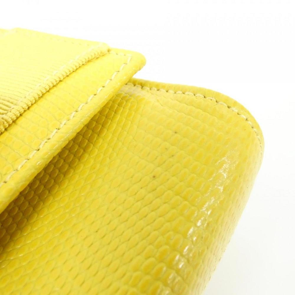 SALVATORE FERRAGAMO Yellow Shoulder Bag - Picture 5 of 10